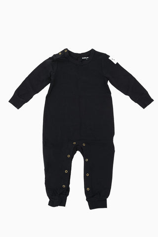 Logo Embroidered Romper Suit