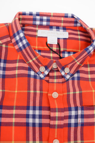 Tartan Button-Down Shirt
