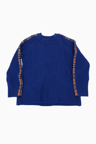 Wool and Cashmere Ribbed Sweater