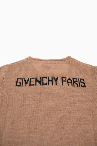 Wool and Cashmere Embroidered Dress