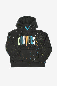 Sweatshirt mit Glow-in-the-Dark-Logo-Stickerei