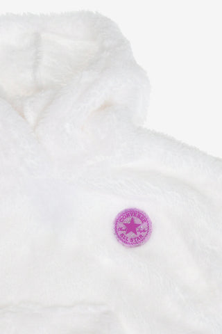 ALL STAR Faux-Fur Teddy Sweatshirt with Hood