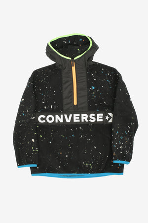 Patterned Fleece Sweatshirt