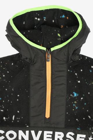 Patterned Fleece Sweatshirt