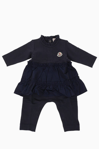 ruffled romper suit