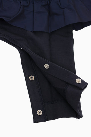 ruffled romper suit