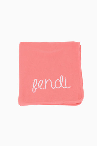 Coperta con Ricamo Logo