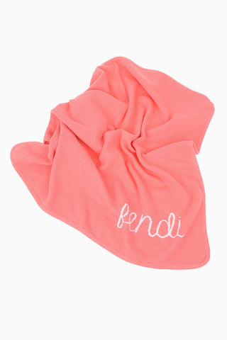 Coperta con Ricamo Logo