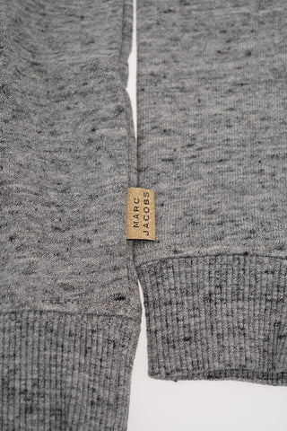 Jewel Embroidereded Crew-Neck Sweater