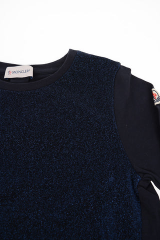 T-shirt Glitter Manica Lunga