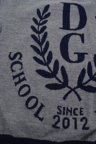 Embroidered Crew-Neck Sweater