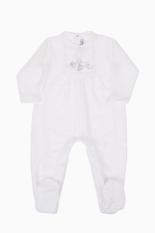 Velvet Romper Suit