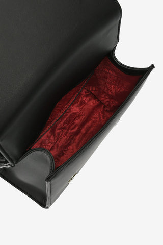 LOVE Faux Leather LOVELY CHARMS Shoulder Bag