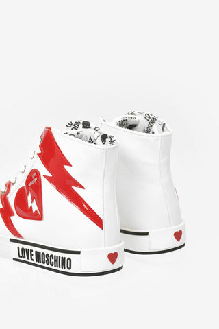 LOVE Sneakers Alte in Ecopelle