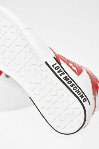 LOVE Sneakers Alte in Ecopelle