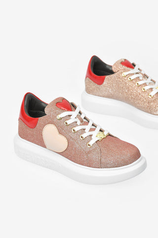 LOVE Sneakers RUNNING Glittered