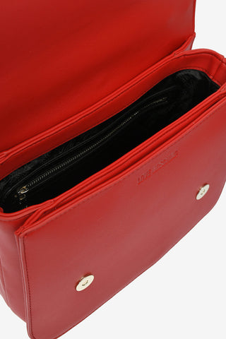 LOVE Faux Leather LOVELY CHARMS Shoulder Bag