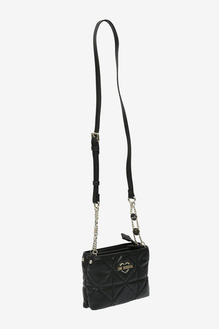 LOVE Faux Quilted Leather JEWEL Bag