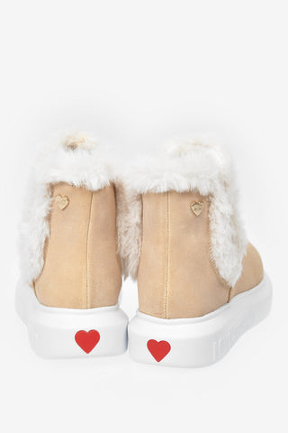 LOVE Suede Leather RUNNING Sneakers