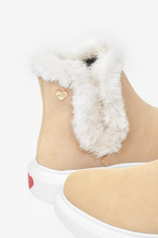 LOVE Suede Leather RUNNING Sneakers
