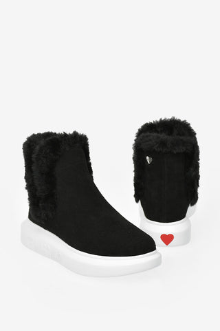 LOVE Suede Leather RUNNING Sneakers
