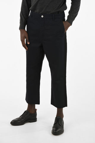 Two Tone Pants with Belt Loops