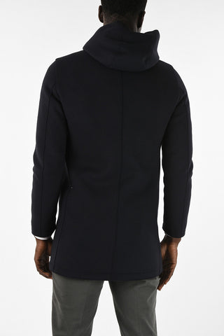Padded Hooded Outerwear With Zip Closure 