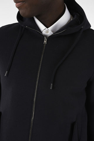 Padded Hooded Outerwear With Zip Closure 