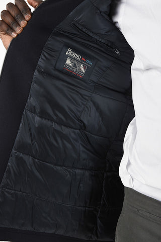 Padded Hooded Outerwear With Zip Closure 