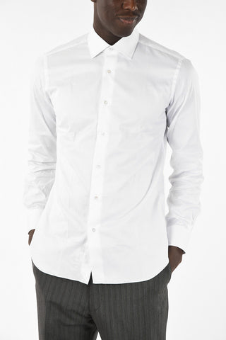 pin point edge trim cuff shirt