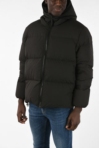 Hooded Down Jacket ALISTAIR With Zip Closure