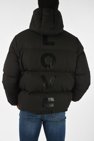 Hooded Down Jacket ALISTAIR With Zip Closure