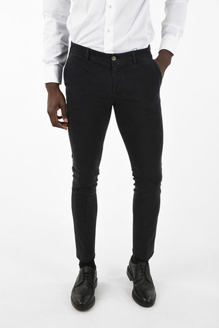 Mid Waist Slim Fit Pants