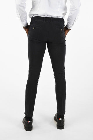 Mid Waist Slim Fit Pants