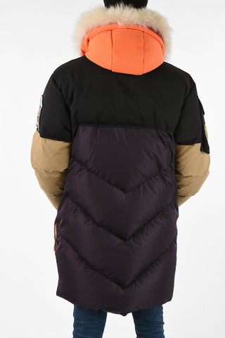 Camouflage Multi-Pocket Padded Parka