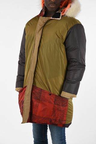 Camouflage Multi-Pocket Padded Parka