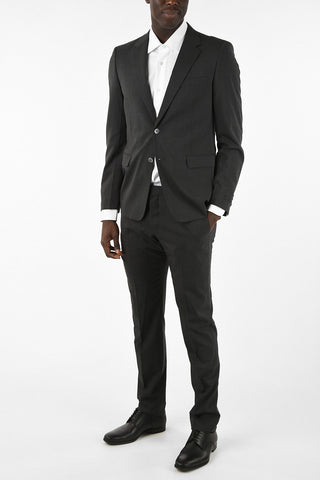 Center Vent 2-Button Suit with Flap Pocket
