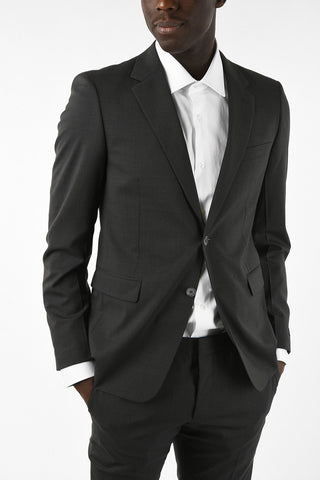 Center Vent 2-Button Suit with Flap Pocket