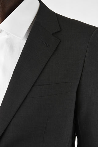 Center Vent 2-Button Suit with Flap Pocket