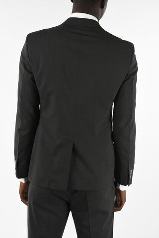 Center Vent 2-Button Suit with Flap Pocket
