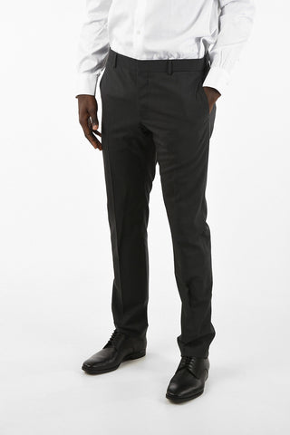 Center Vent 2-Button Suit with Flap Pocket