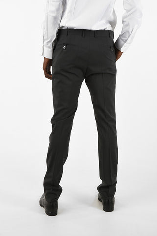 Center Vent 2-Button Suit with Flap Pocket