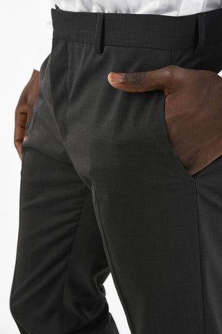 Center Vent 2-Button Suit with Flap Pocket