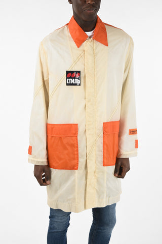 Waterproof Trench with Hidden Closure 