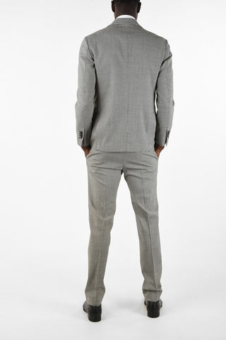 Houndstooth Wool 2 Button VENEZIA  3 piece Suit
