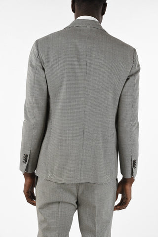 Houndstooth Wool 2 Button VENEZIA  3 piece Suit