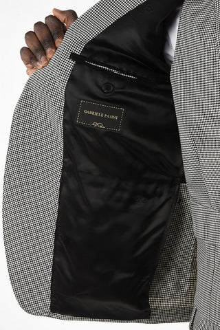 Houndstooth Wool 2 Button VENEZIA  3 piece Suit