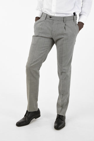 Houndstooth Wool 2 Button VENEZIA  3 piece Suit