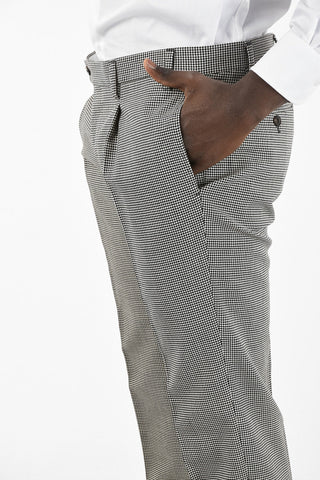 Houndstooth Wool 2 Button VENEZIA  3 piece Suit