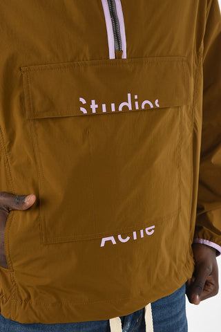 Anorak Jacket With Drawstring